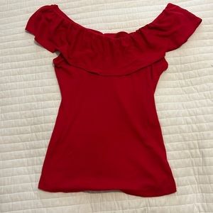 Red XS top